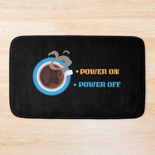 Item preview, Coffee Power ON Off Breakfast Drink Morning Muffle designed and sold by MooonTees.