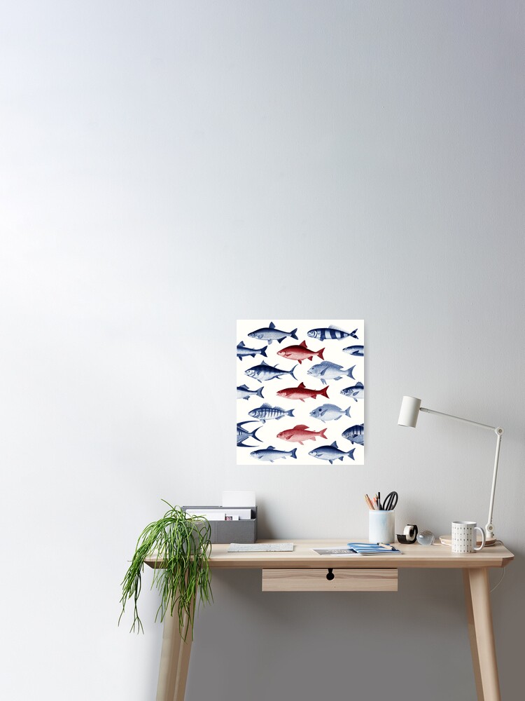 Fly Fishing Chart Magnet for Sale by bluespecsstudio