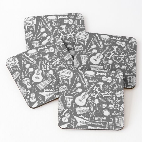 Item preview, Music and Instruments pattern designed and sold by Alli Well.