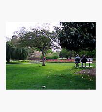 Afternoon In The Park Photographic Print