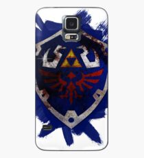 Funda/vinilo para Samsung Galaxy Hylian Shield cepillado