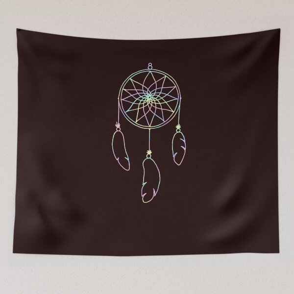 Item preview, colorful rainbow dream catcher designed and sold by Naohiro.