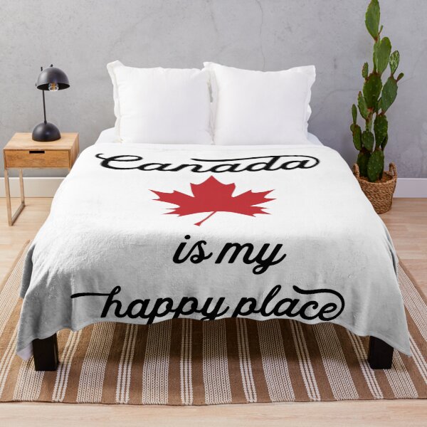 Item preview, canada is my happy place designed and sold by Vectorqueen.
