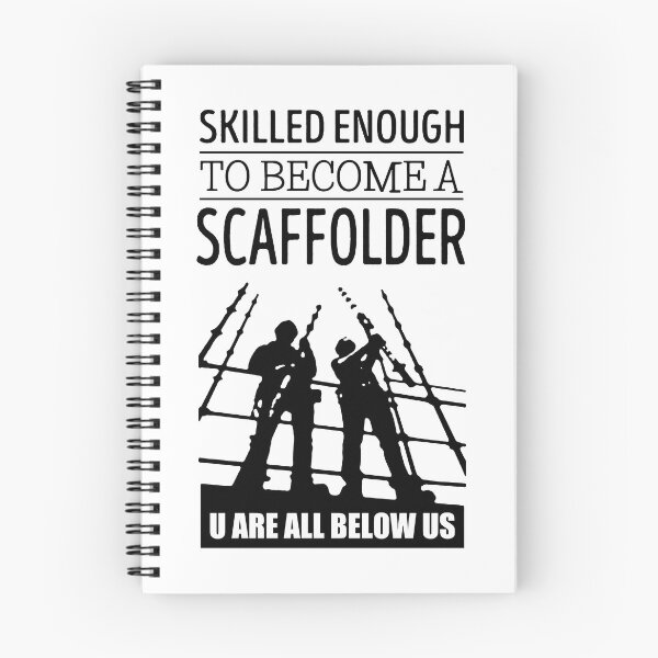 Item preview, Scaffolder; Skilled Enough;  designed and sold by StickerApe.