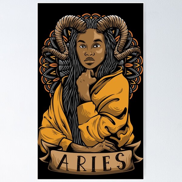 Item preview, aries afro  designed and sold by mevvo.