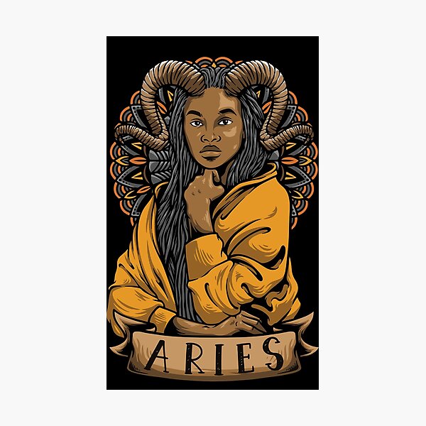 Item preview, aries afro  designed and sold by mevvo.