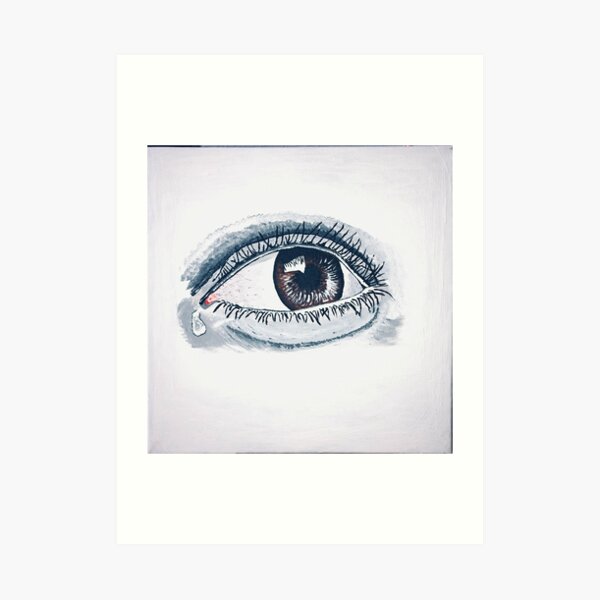 Bleeding Eye Art Prints | Redbubble