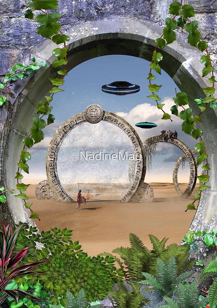 "Space visitors" by NadineMay | Redbubble