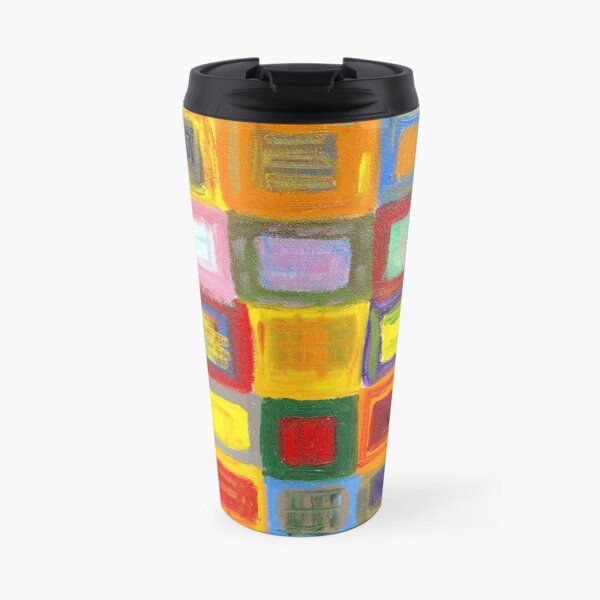 Square Dance 1 Travel Mug