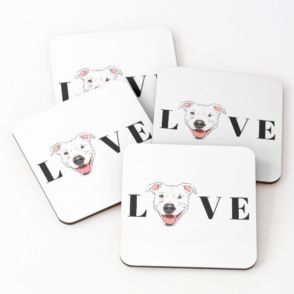 Artikelvorschau, Pitbull-Liebhaber, Pitbull-Liebe, grafisches Pittie, lächelndes Pittie, niedliches Pittie entworfen und verkauft von Furkid Studio.