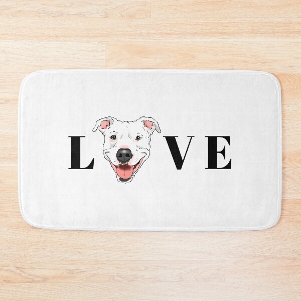 Artikelvorschau, Pitbull-Liebhaber, Pitbull-Liebe, grafisches Pittie, lächelndes Pittie, niedliches Pittie entworfen und verkauft von Furkid Studio.