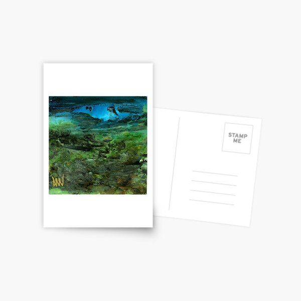 Under the neon moon Postcard