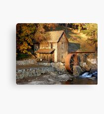 Sixes Road Grist Mill Canvas Print