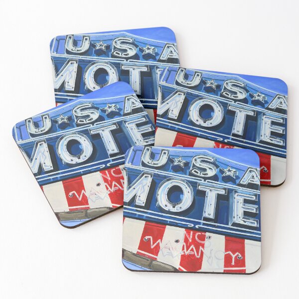 Item preview, USA Motel Neon Sign  designed and sold by neilzoid.