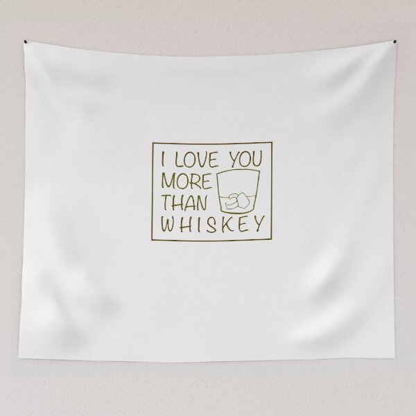 Item preview, i love whiskey designed and sold by SHconcept.