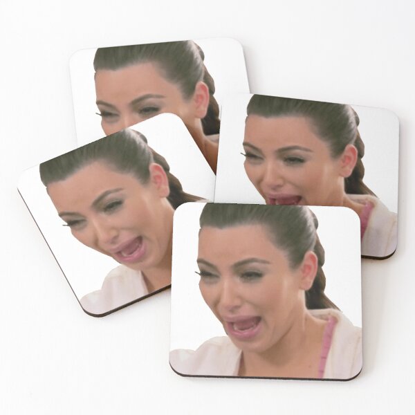 Item preview, Kim Kardashian Crying funny art kim k designed and sold by RBSEDesigns.