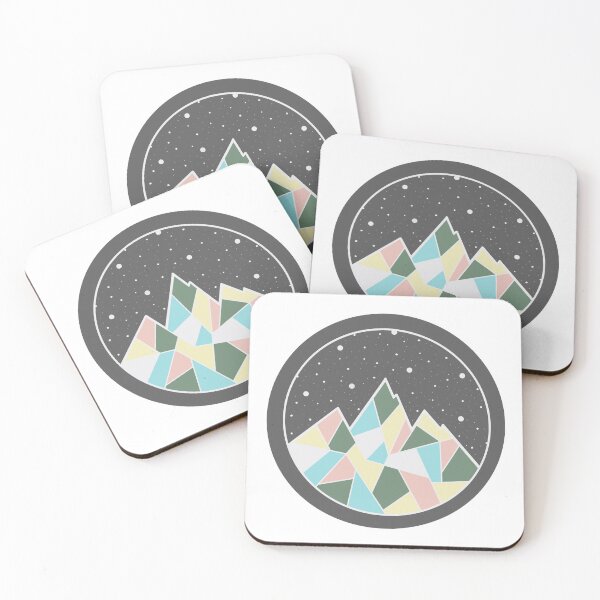 Item preview, Mountains (circle) designed and sold by hollyferguson.