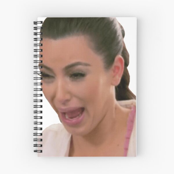 Item preview, Kim Kardashian Crying funny art kim k designed and sold by RBSEDesigns.