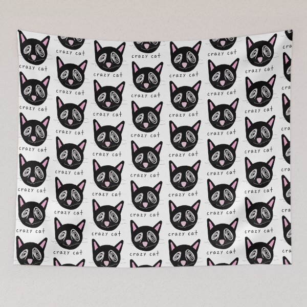 Item preview, Crazy Cat designed and sold by sisaro.