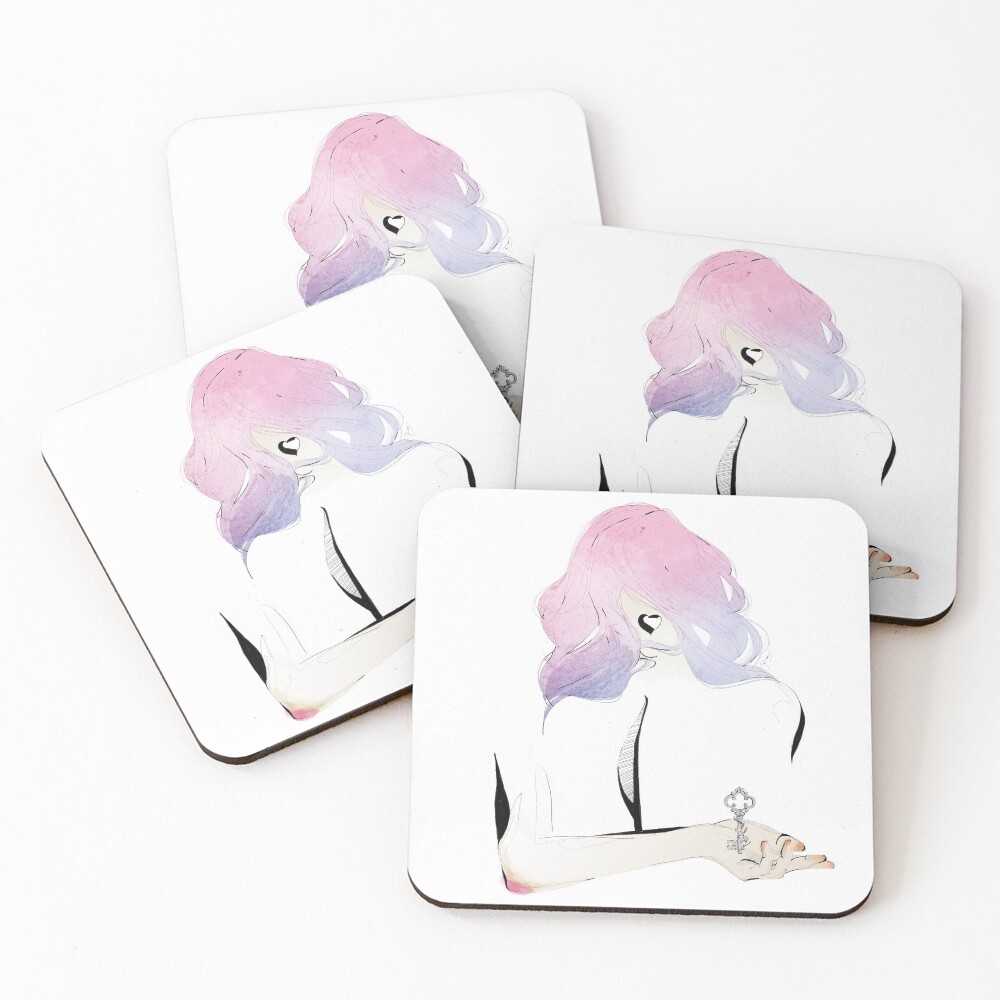 Item preview, Coasters (Set of 4) designed and sold by Laranoia.