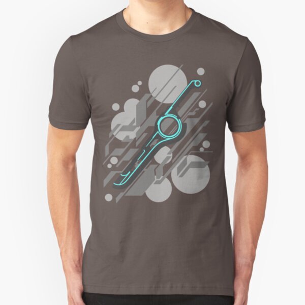 Monado Abstract (Grey) Slim Fit T-Shirt