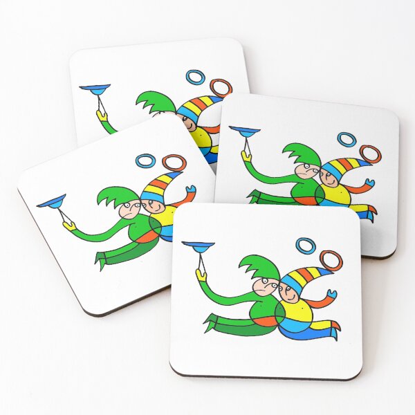 Item preview, Twin Jugglers In Color for Kids designed and sold by Istvan Ocztos.