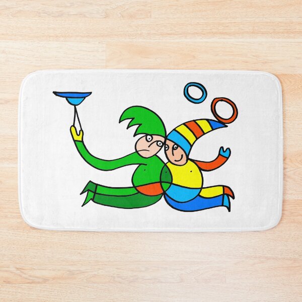 Item preview, Twin Jugglers In Color for Kids designed and sold by Istvan Ocztos.
