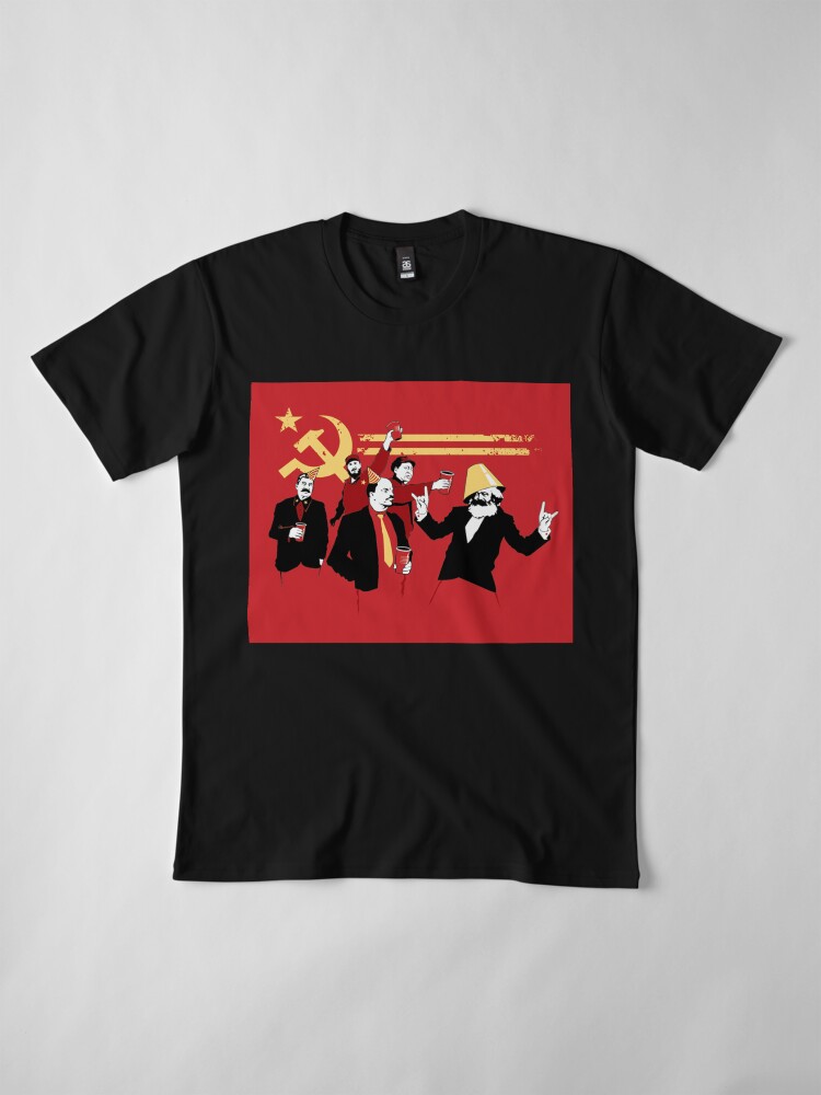 Alternate view of The Communist Party knows how to party! Premium T-Shirt