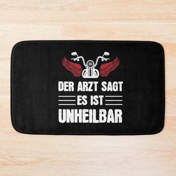 Item preview, The Doctor Says It Is Incurable Motorcycle Biker designed and sold by MooonTees.