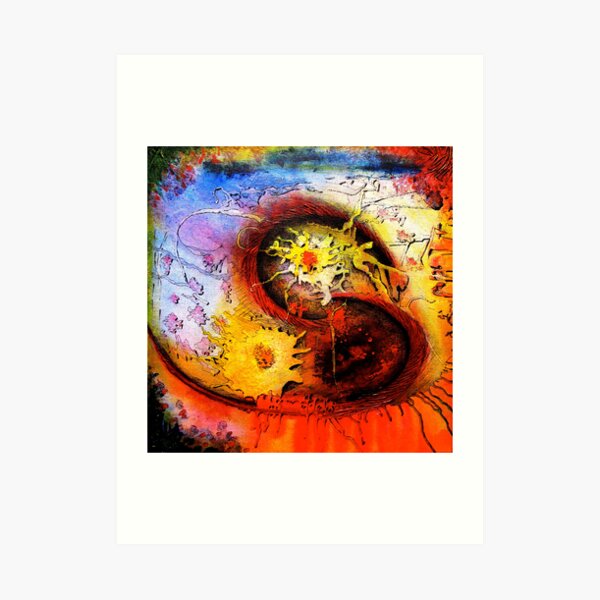 Space Breakfast Art Print