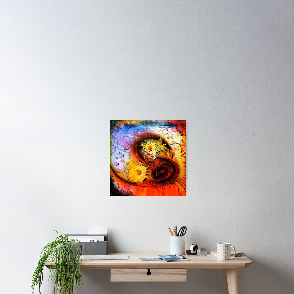 Space Breakfast Poster