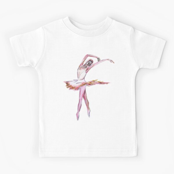 The Ballerina dance art Kids T-Shirt