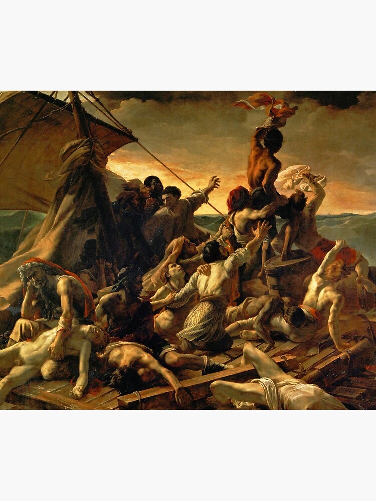 Théodore Géricault-The Raft of the Medusa  by planetterra