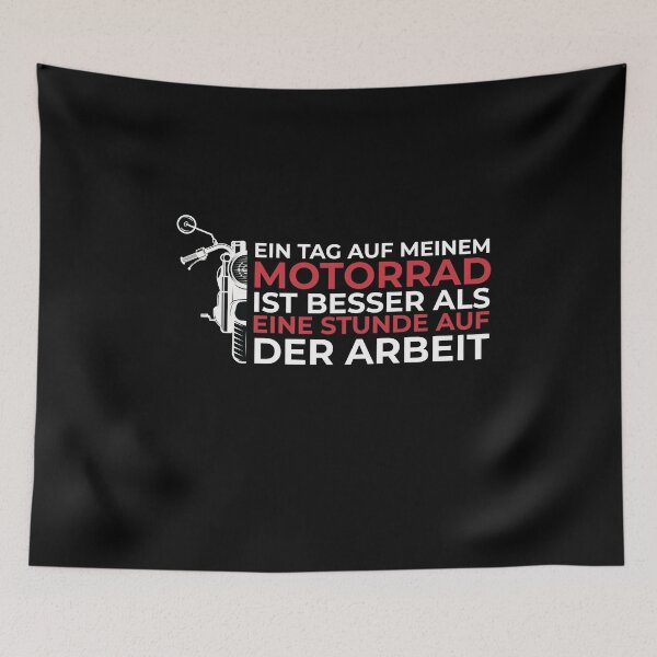 Item preview, One Day On My Motorbike Better Than Work Bike designed and sold by MooonTees.