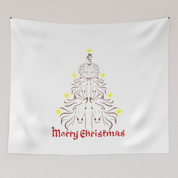 Item preview, Horse Pony Lovers Merry Christmas design for Women & Girls designed and sold by luvaduck.