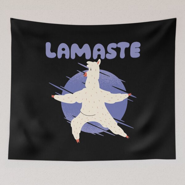 Item preview, Lamaste Yoga Lama Humor. designed and sold by emphatic.