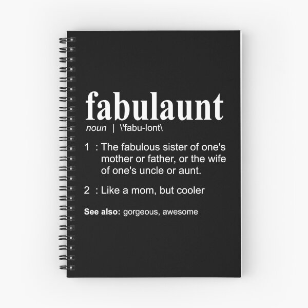 Item preview, Fabulaunt Definition - Funny Aunt Definition, Aunt designed and sold by Bethcentral Designs.