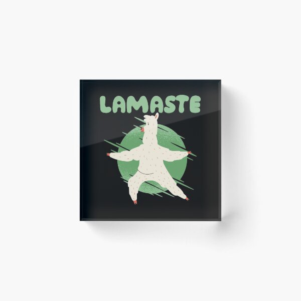 Item preview, Lamaste Yoga Lama Humor. designed and sold by emphatic.