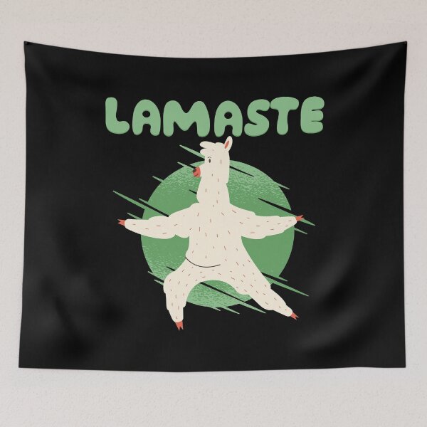 Item preview, Lamaste Yoga Lama Humor. designed and sold by emphatic.