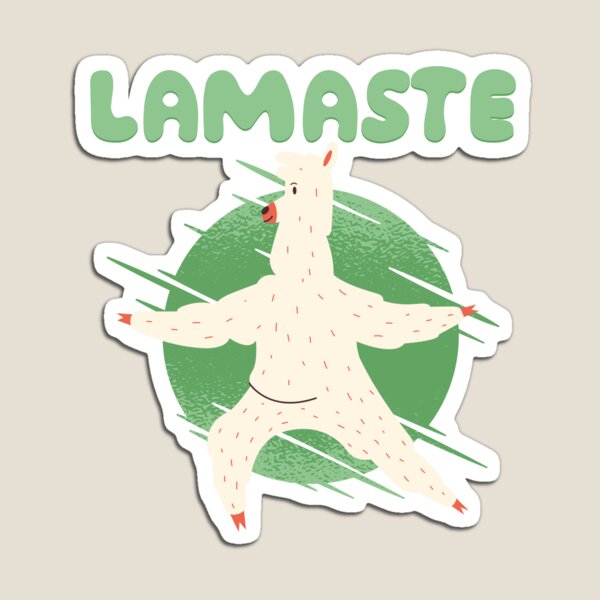 Item preview, Lamaste Yoga Lama Humor. designed and sold by emphatic.