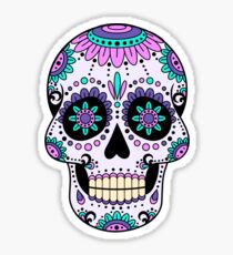 skull pink Sticker
