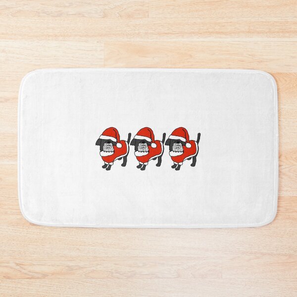 Item preview, Cute dog dressed in a Santa suit, Santa hat and white beard designed and sold by ellenhenry.