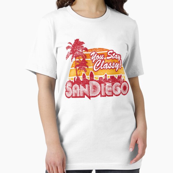 Item preview, You Stay Classy! San Diego (Worn look) designed and sold by KRDesign.