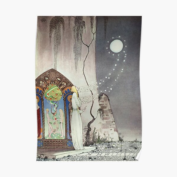 Out Flew the Moon Poster