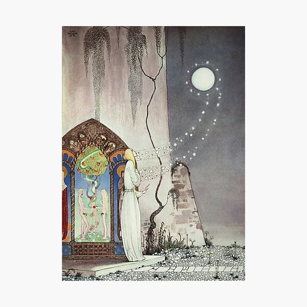 Out Flew the Moon Photographic Print