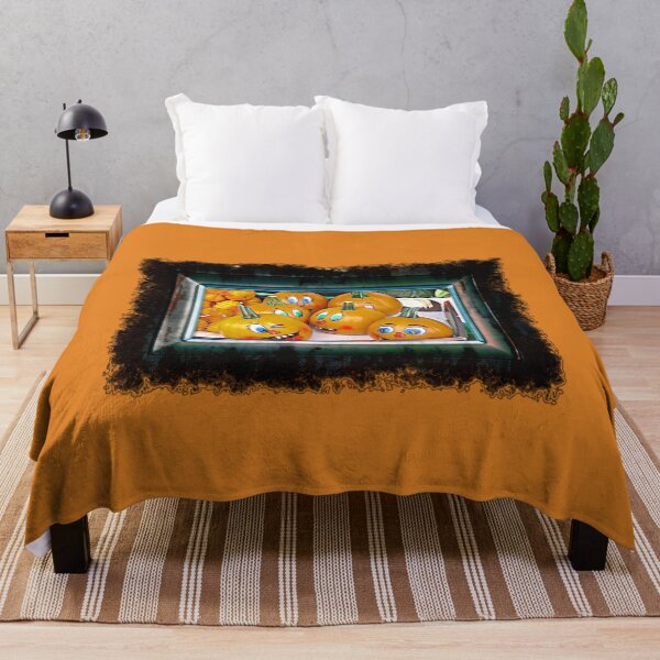 Item preview, A framed pile of pumpkins grinnng designed and sold by DAscroft.
