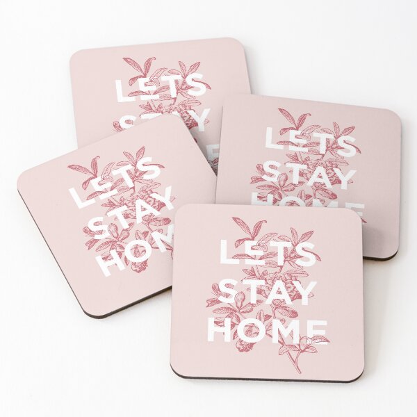 Item preview, Let's Stay Home designed and sold by MotivatedType.