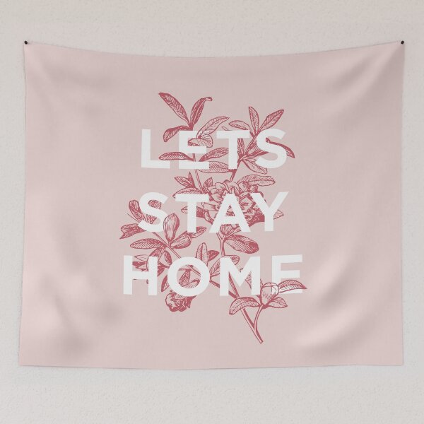 Item preview, Let's Stay Home designed and sold by MotivatedType.