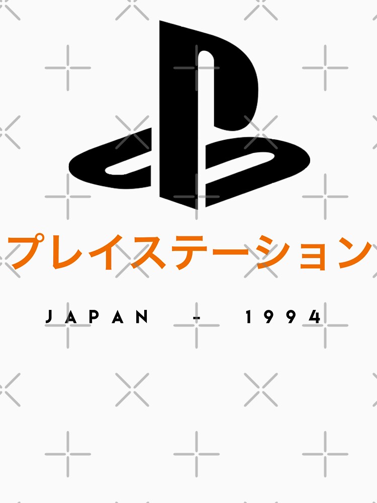 Playstation japanese t-shirt by TheLuckyBoy