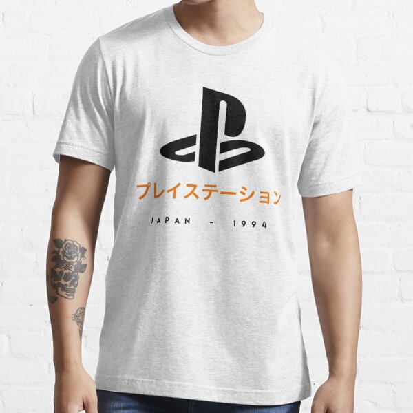 Playstation Japanese T Shirt T Shirt By Theluckyboy Redbubble